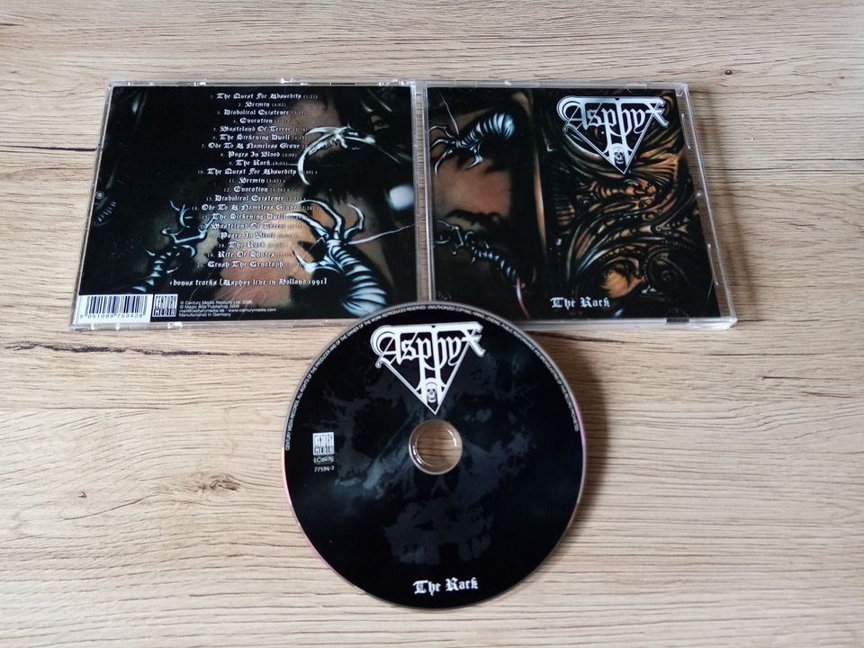 Asphyx  – The Rack CD Reissue, Remastered in Husum