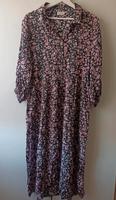 Kaffe Kleid Midikleid Gr. 42 XL rosa geblümt Ludwigslust - Landkreis - Hagenow Vorschau