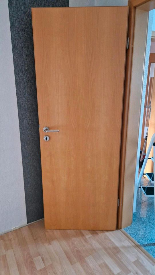 Türen mit griffen und Zargen Farbe Buchenholz in Kassel