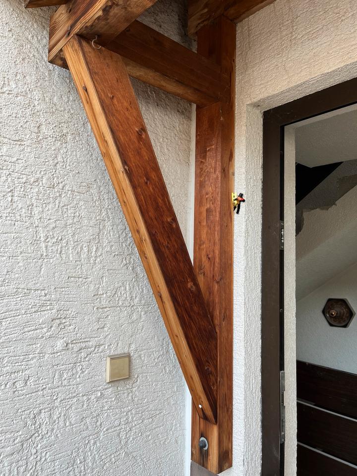 Holz Vordach / Dach / Überdachung - abmontiert & abholbereit in Rüsselsheim