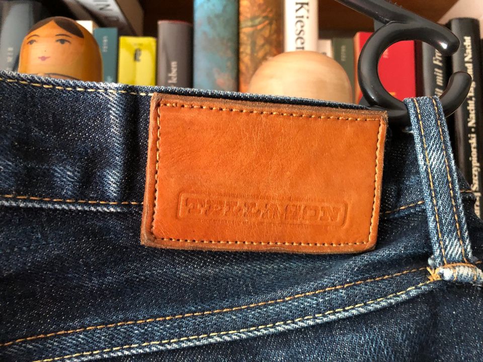Tellason Selvage (Selvedge) Jeans; Made in US; Cone Mill Denim in Darmstadt