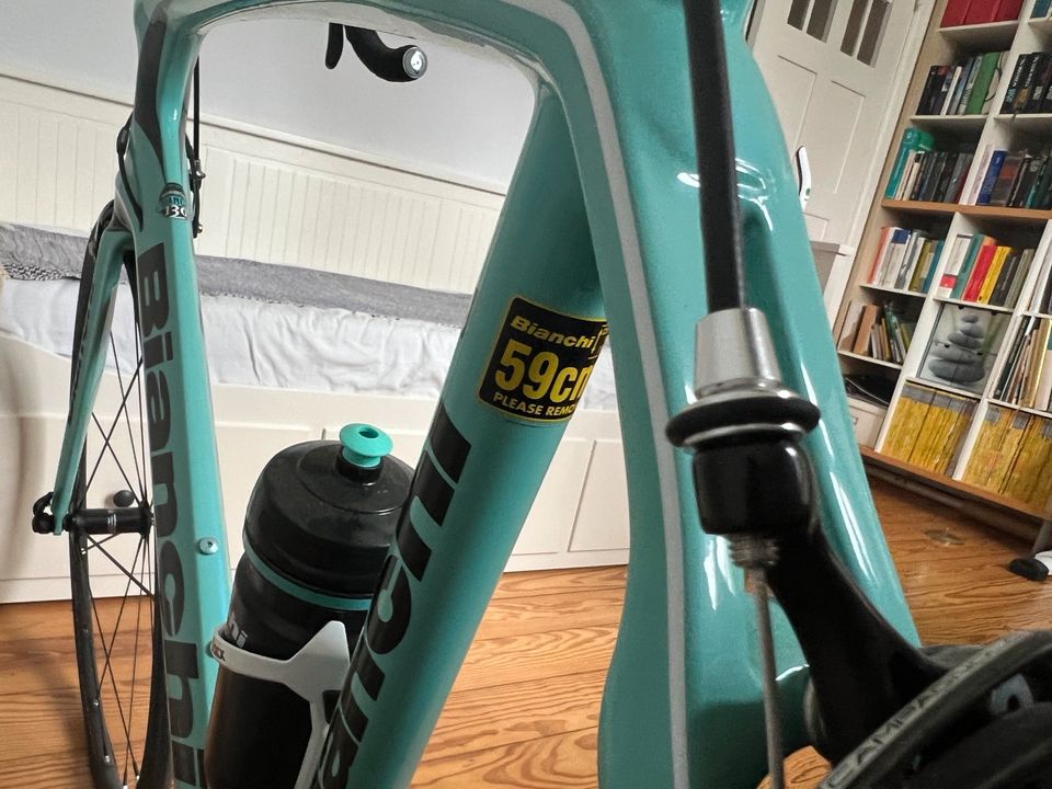 Bianchi Infinito CV Carbon RH 59cm Campagnolo Athena neuwertig in Reinbek