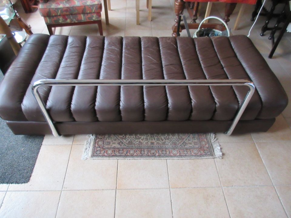 De Sede DS 85 Sofa Daybed Sofabett Leder Design Möbel Vintage in Ammersbek