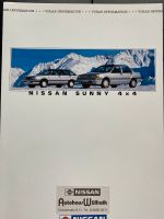 Prospekt Nissan Sunny 4x4 von 02/1987 Vorab-Information Nordrhein-Westfalen - Mettmann Vorschau