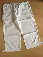 H&M weiße Leinenhose, 3/4 Beine, Größe 40 Bayern - Hemhofen Vorschau