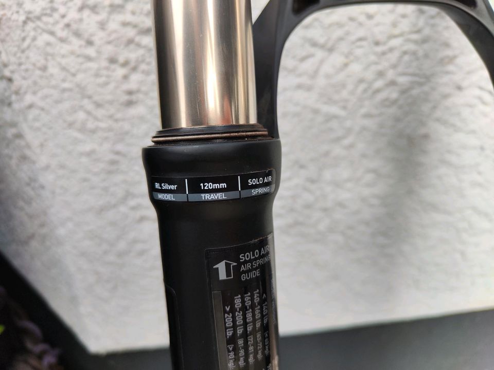 RockShox Recon Silver 120mm 15x110 Boost Federgabel in Lauterbach (Hessen)