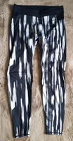 H&M hm Sport Leggings Schwarz Weiss L XL Muster Gym Leggings Fit Hessen - Rotenburg Vorschau