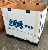 SURE-Pak Versandkarton auf Kunsstoffpalette 100x100cm Nordrhein-Westfalen - Warburg Vorschau