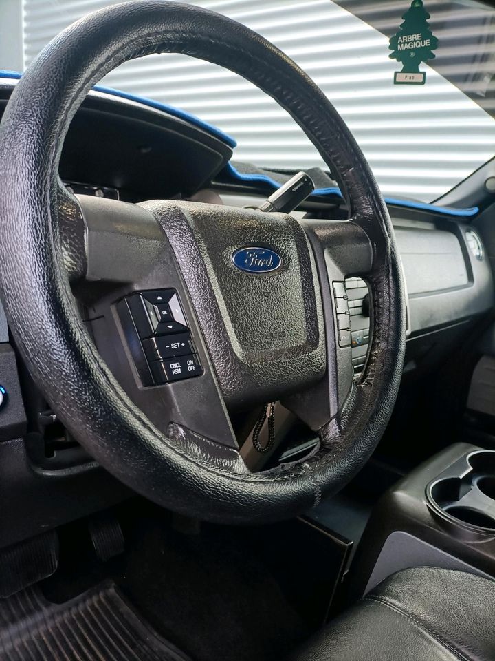 Ford F150 5.0 V8 Roush XLT Black Leder Sound Fox powerful in Kleve