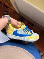 Nike Air Jordan 1 Low Travis Scott Canary Hessen - Schwalmstadt Vorschau