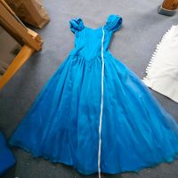 Blaues Prinzessinenkleid / Faschingskleid (S-M) zu verkaufen Brandenburg - Nauen Vorschau