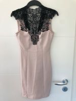 Kleid in Beige mit schwarzer Spitze und Pailetten von Lipsy Burglesum - Lesum Vorschau