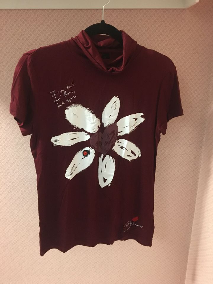 Top Desigual, Neu, rot mit Frontprint, Gr. L in Gera