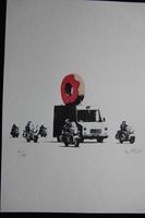 Banksy Lithographie limitiert, handsigniert 50x35 cm Nordrhein-Westfalen - Gronau (Westfalen) Vorschau