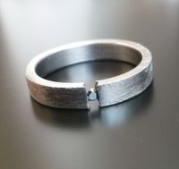 Sonderpreis Tantal Ring Gr. 18,5mm Diamant Ehering Niedersachsen - Hessisch Oldendorf Vorschau