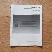 Technics orig Bedienungsanleitung Anleitung Receiver SA GX130 TOP Hessen - Lorsch Vorschau