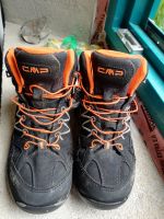 CMP Trekkingschuh Wanderschuh Gr. 35 ISL 22,5 cm schwarz orange Bayern - Heiligenstadt Vorschau