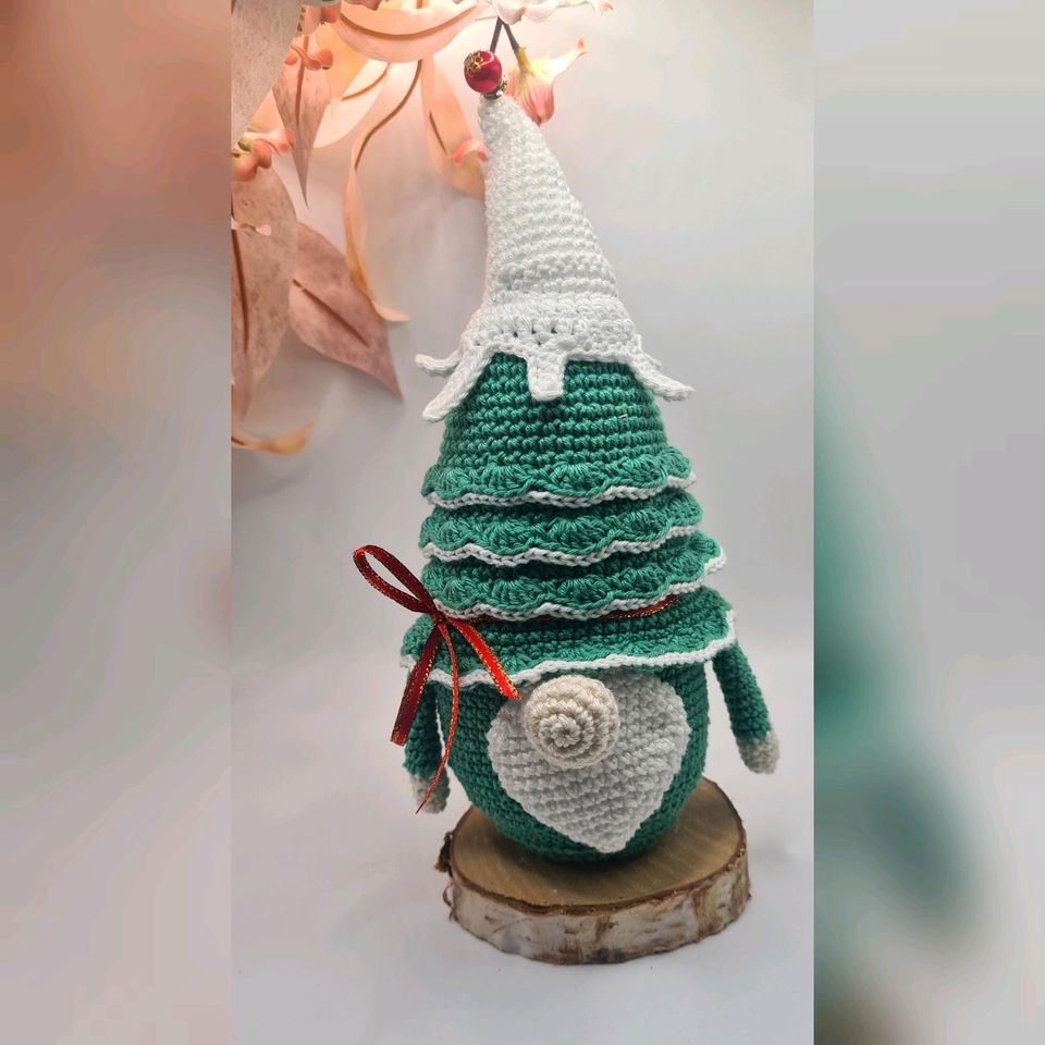 Weihnachtsbaum Gnom |  Weihnachten | Amigurumi | handmade in Bochum