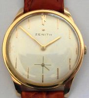 Vintage Armbanduhr Zenith Kal. 40T 18K Gold ca. 1958 Berlin - Tegel Vorschau