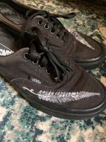 Vans Schuhe Sneaker Farn Ranken Fee Kobold Blätter Cottage Unikat Hessen - Marburg Vorschau