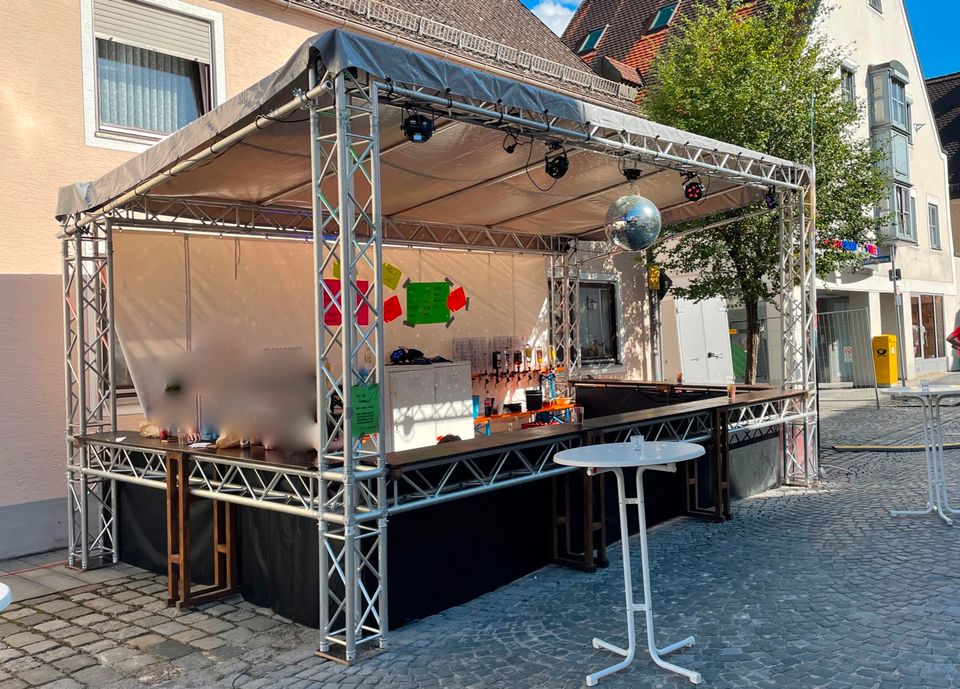 TRUSS STAND | BAR | Mobile Theke | Cocktailbar | Verleih | Mieten in Vohburg an der Donau