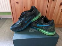 Nike Air Max 2014 Sneaker Turnschuhe  Schwarz Grün Blau Größe 43 Baden-Württemberg - Mötzingen Vorschau