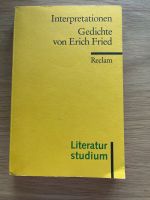 Interpretationen gedichte Erich Fried reclam Hessen - Groß-Gerau Vorschau