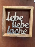 Gilde Bilderrahmen Lebe Liebe Lache Lärchenholz Berlin - Westend Vorschau