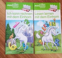 MiniLük 2 Hefte Rechen Lesen mit dem Einhorn Thüringen - Dippach Vorschau