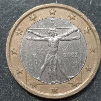 1€ Münze Leonardo da Vinci Homo, 2002 Saarbrücken-West - Burbach Vorschau