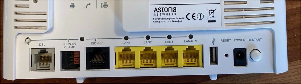 DSL-Easybox 802, Telefon & Internet, Router in Hadamar