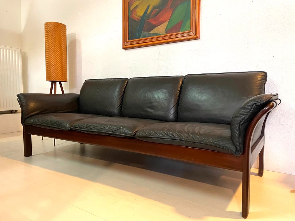 Ledersofa 60er 70er Vintage Mid Century Design Couch modern in Koblenz