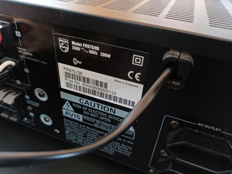 AV-Receiver: Philips FR 970 MATCHLINE in Burgwedel