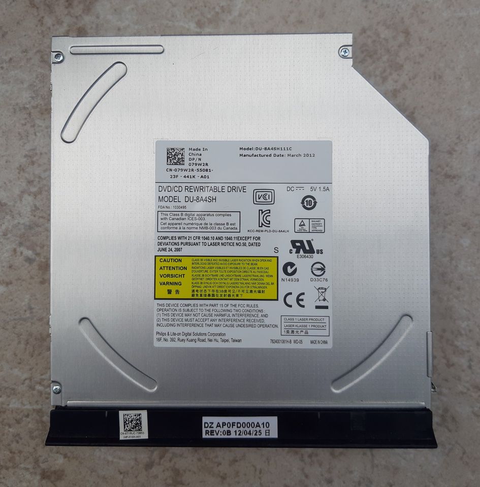 Dell DVD/CD Rewritable Drive in Westheim