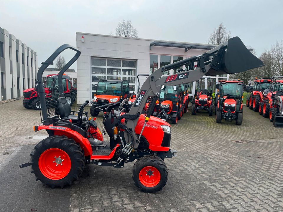 Kubota B2-261HR mit MX C2+ Frontlader, Kompakttraktor, Hydrostat in Tönisvorst