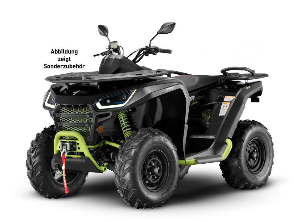 SEGWAY SNARLER 600 GS LOF ATV Quad schwarz grün SOFORT verfügbar in Prenzlau