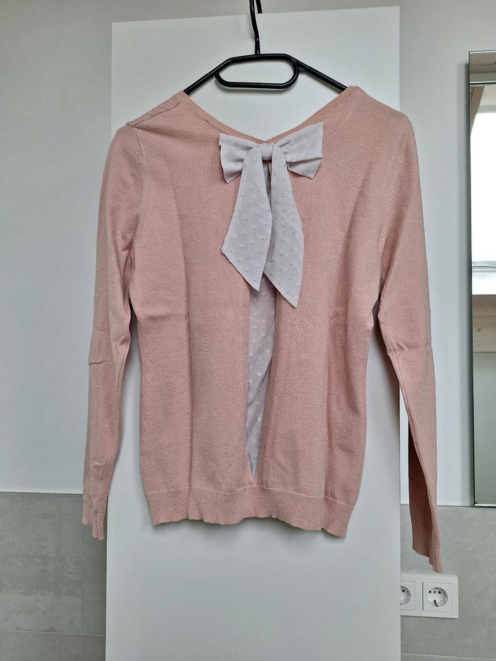 Camaieu rosa Pullover in Moosinning