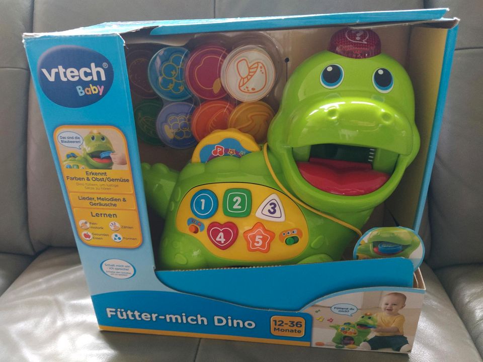 Vtech Fütter mich Dino vollständig wie neu in Höchstadt