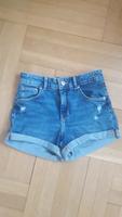 Bershka Shorts Denim Gr. 34 dunkelblau Düsseldorf - Angermund Vorschau