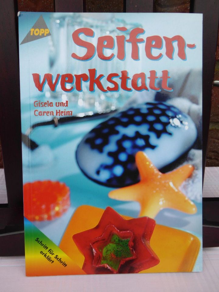 4 x Bastellbücher Seifen, Seidenmalerei, Kerzen, Fensterbilder je in Flintbek