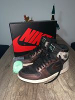 Nike Jordan 1 Retro High Patina wie Neu (Braun, Schwarz, Grün) Baden-Württemberg - Ettlingen Vorschau