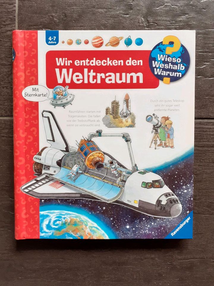 2 Bücher Wieso Weshalb Warum? 4-7 Jahre Weltraum Rennfahrzeuge in Kirchberg