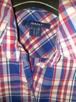 GANT Bluse gr38/ M blau weiß rot kariert Frankfurt am Main - Sachsenhausen Vorschau