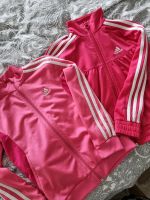 SET Trainingsjacke dünne Jacke Adidas Mädchen Gr. 128 pink Brandenburg - Bad Saarow Vorschau