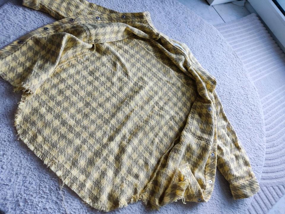 Wie neu Zara 122 128 Tweed Jacke Jacket Blazer Hemdjacke gelb in Rednitzhembach