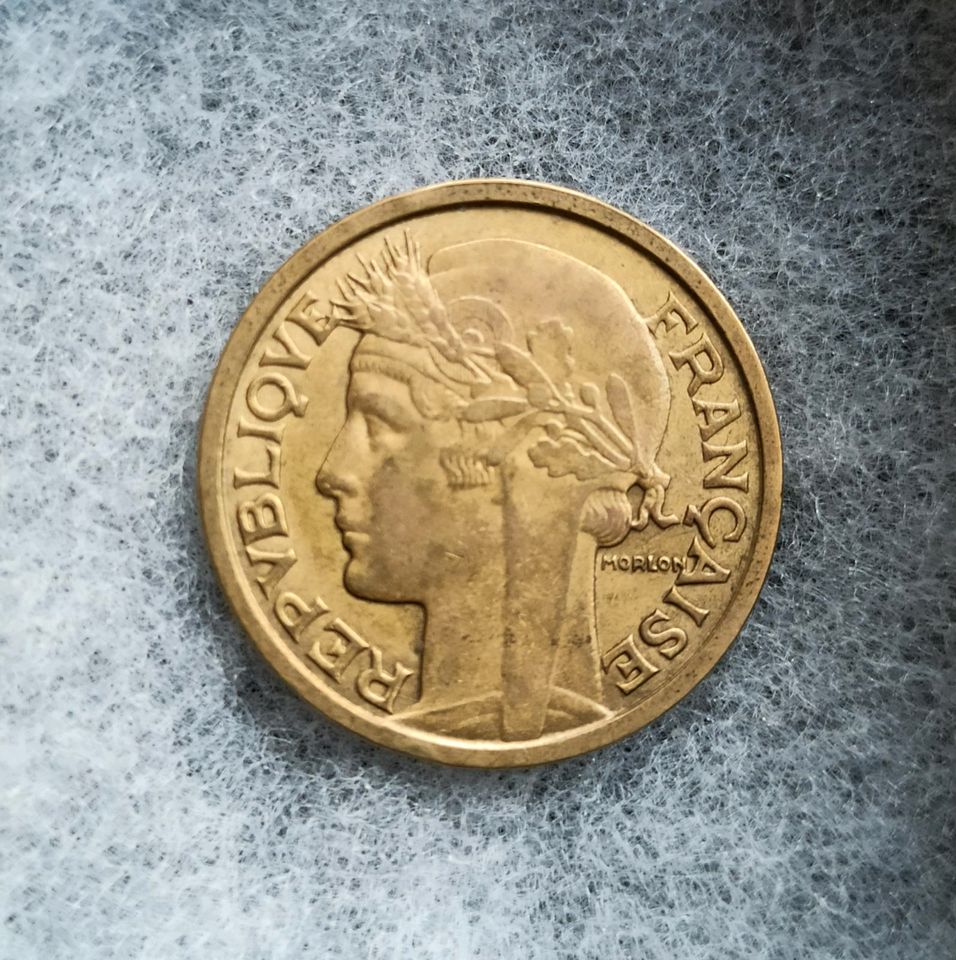 2x 2 Franc Münzen Frankreich in München