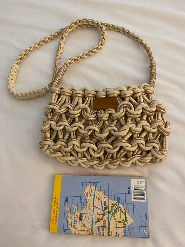 Handtasche neu beige/gold in Kisdorf