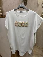 Coco Tshirt Weiß Damen Perlen mit Taschen Nordrhein-Westfalen - Hagen Vorschau