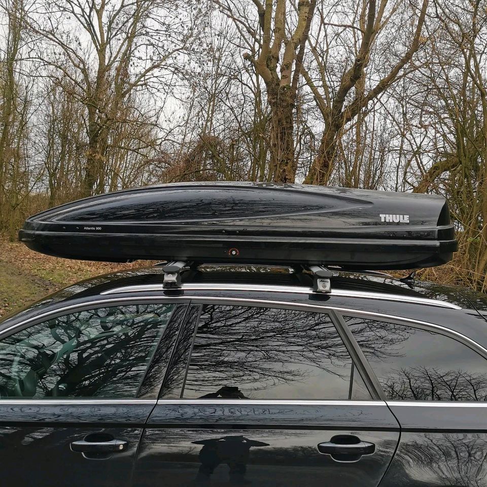 Dachbox Thule Motion 900 Vermietung Gepäck Träger in Nieheim