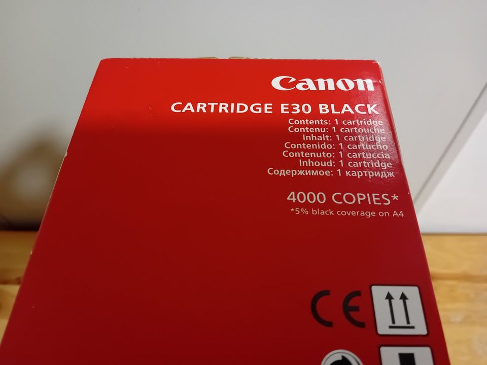 Original Canon Toner E30 Neu in OVP, Versand möglich! in Bayreuth